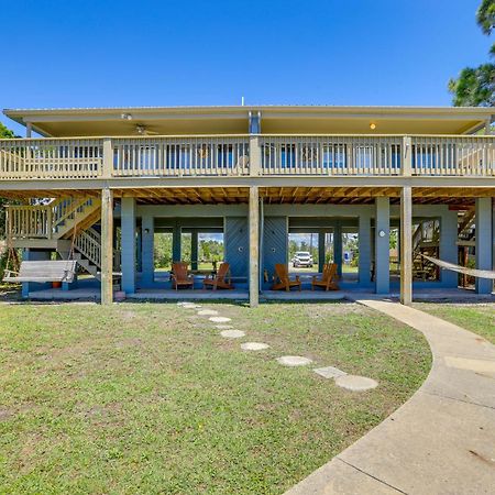 Waterfront Cedar Key Duplex Home Grill And Dock! Kültér fotó
