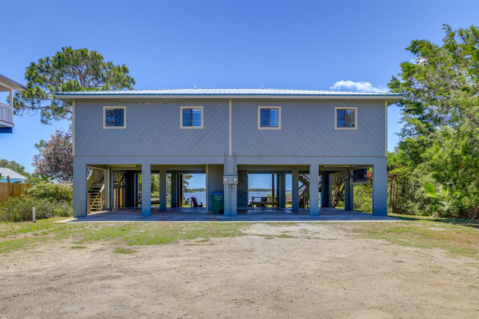 Waterfront Cedar Key Duplex Home Grill And Dock! Kültér fotó